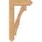 Ekena Millwork Balboa Arts & Crafts Smooth Bracket, Western Red Cedar, 3 1/2"W x 16"D x 28"H BKT04X16X28BOA03SWR - alternate 4